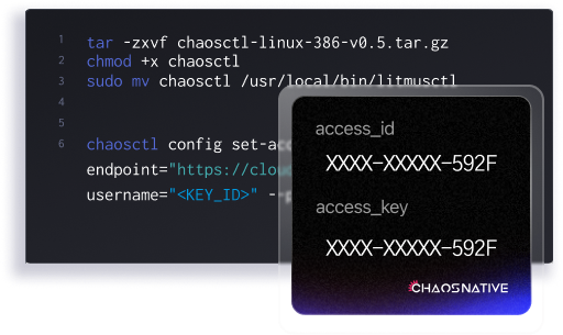 Securely connect Kubernetes cluster with the help of ChaosCTL